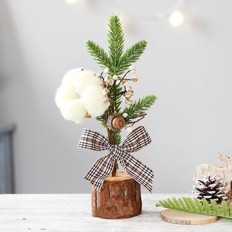 Christmas Wrought Iron Small Christmas Tree Ornaments – image 5
