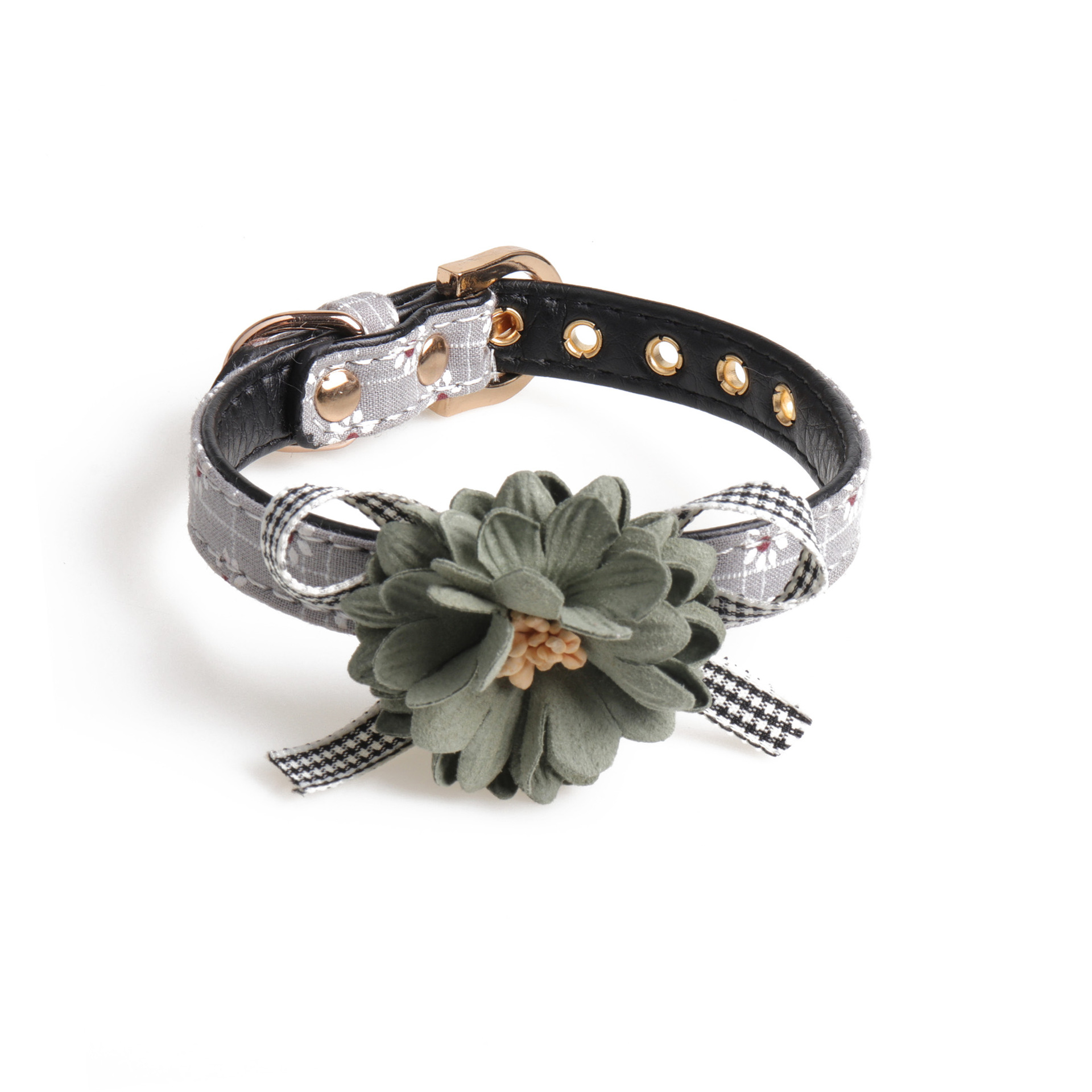Pet Dog Collar Pu Cat image 2