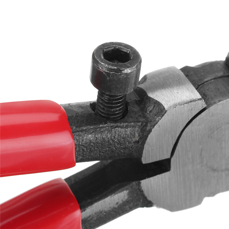 Flat cut glass pliers