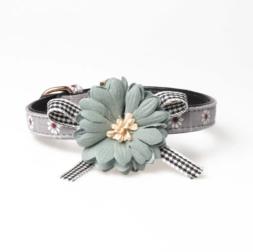 Pet Dog Collar Pu Dog Cat