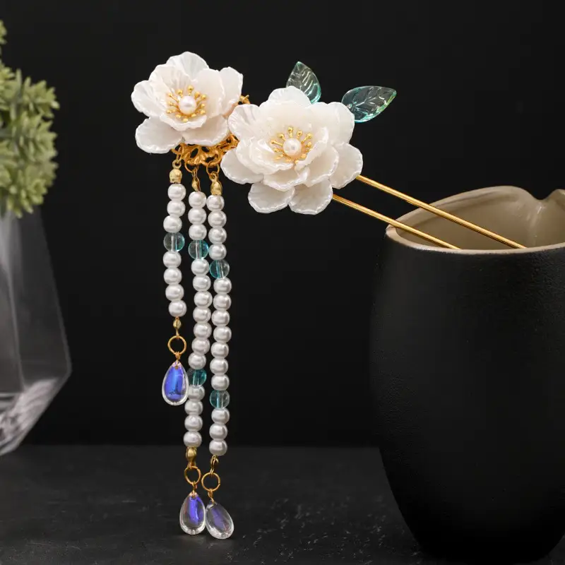 Hanfu ancient style hair ornaments new step hairpin