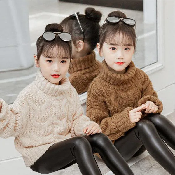Girls Plus Fleece Sweater