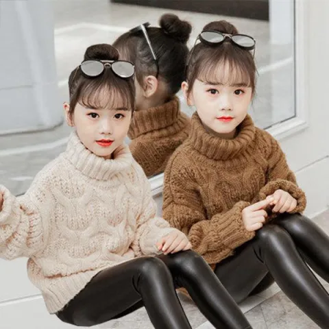Girls Plus Fleece Sweater