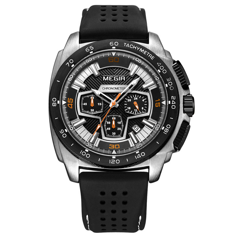 New Sports Chronograph Calendar Military Watch