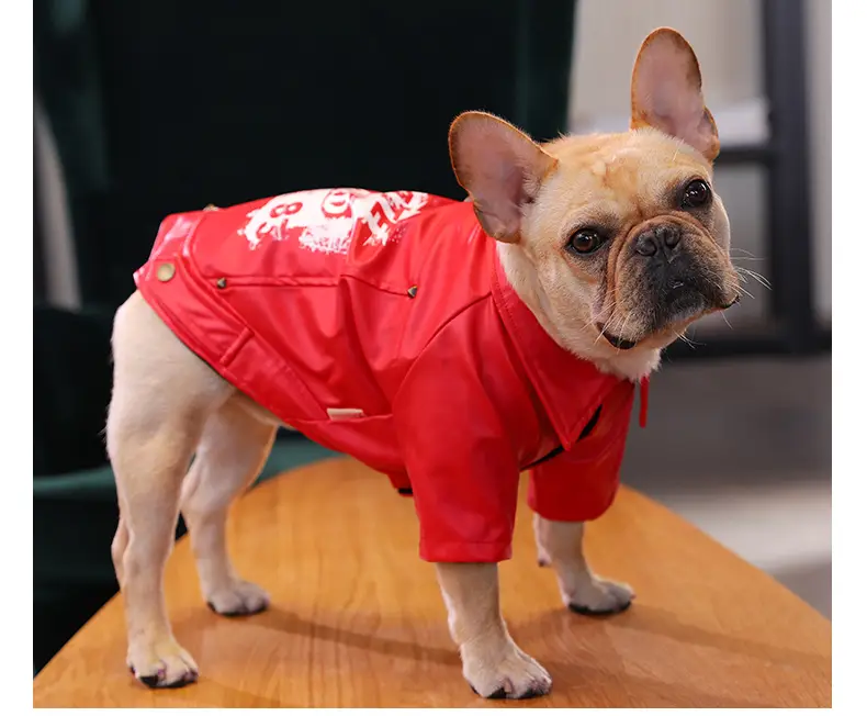 Net Red Dog Clothes Pet Hair Proof Warm Winter Clothes