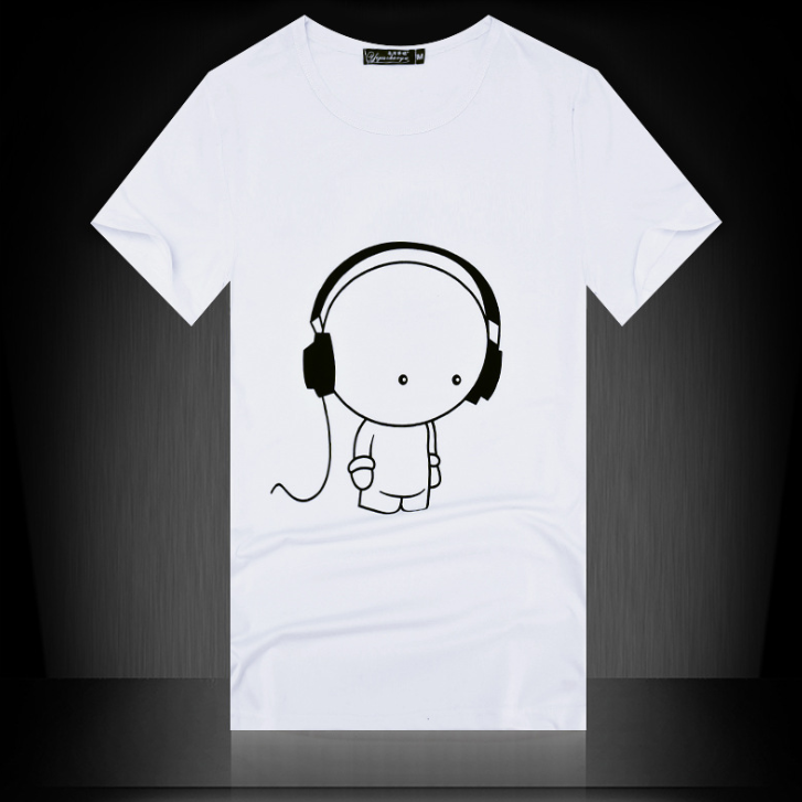 Summer Men's Short Sleeve T-Shirt Men's Cotton 3D Big Hand Short Sleeve T-Shirt — photo 3