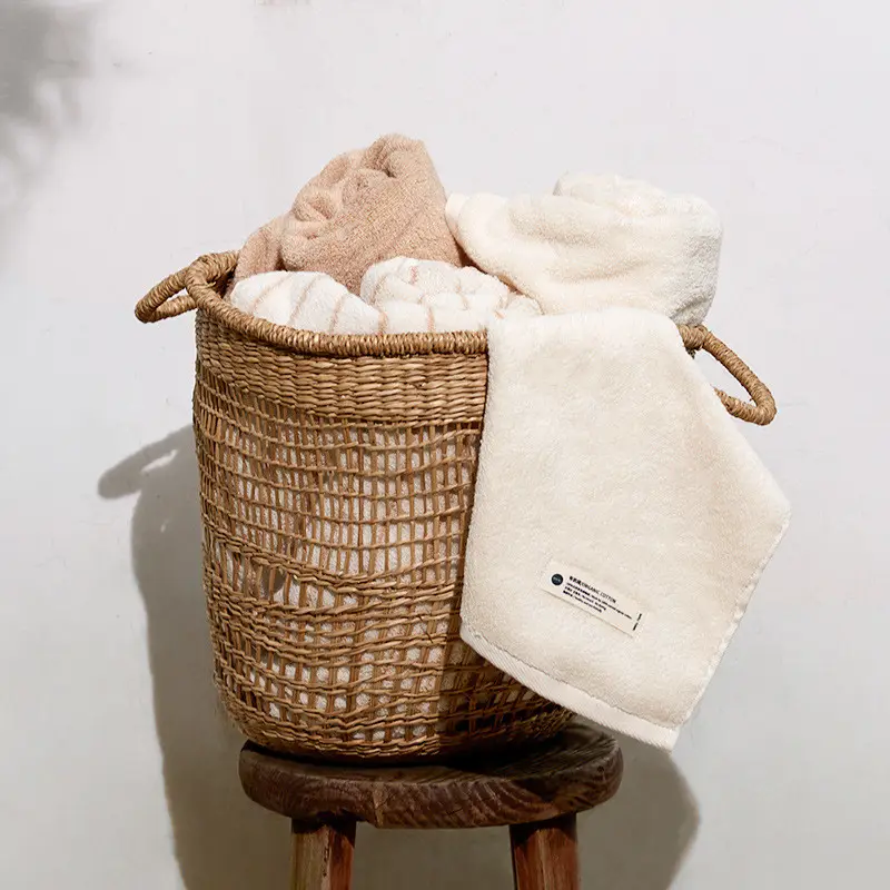 Organic cotton square towel