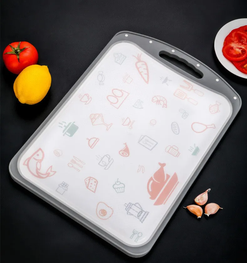 Chopping Board 304 Stainless Steel Double Sided Domestic Chopping Board - Upgraded