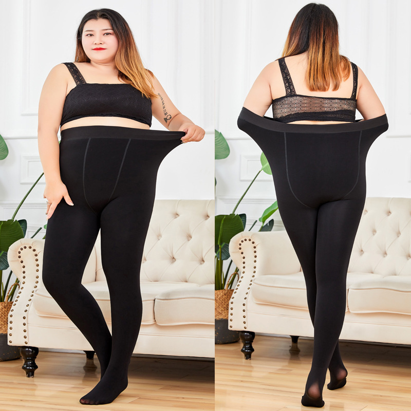 Fleece bottoming pantyhose