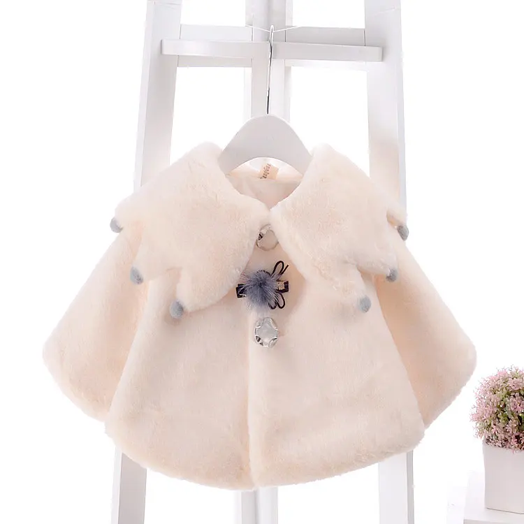 Children's Wear Baby Heavy Cape Coat