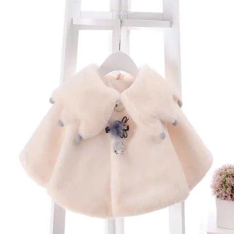 Children's Wear Baby Heavy Cape Coat