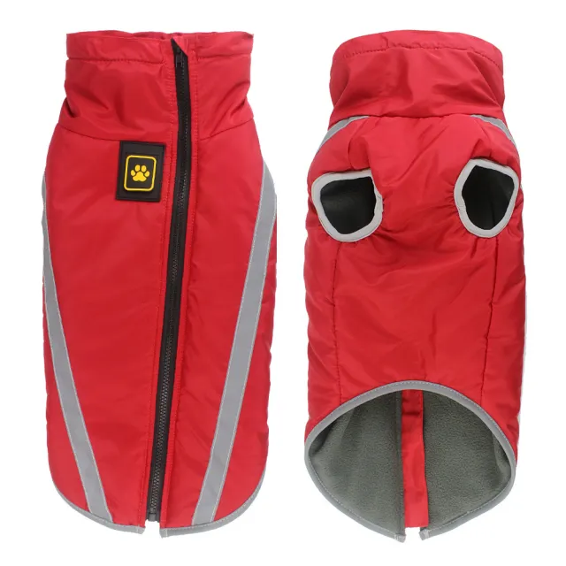 Reflective warm jacket Red - Shop at LoveMi