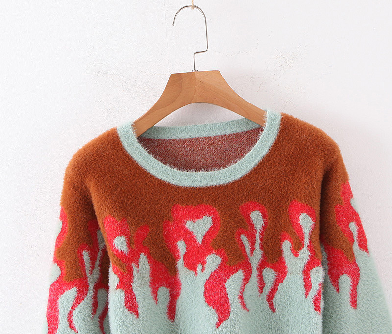 Flame sweater