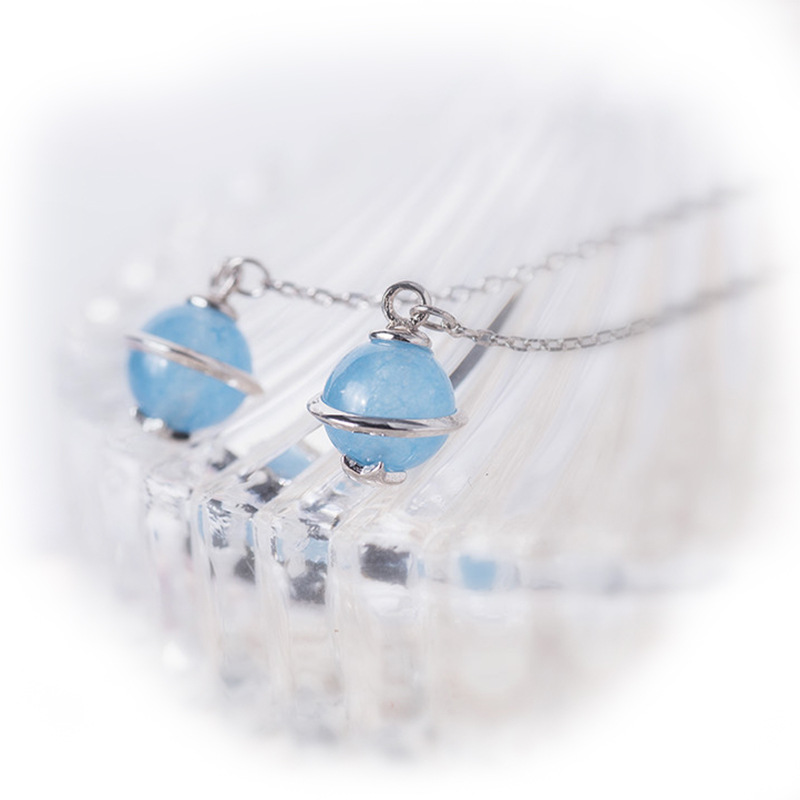 Sterling silver s925 clavicle chain