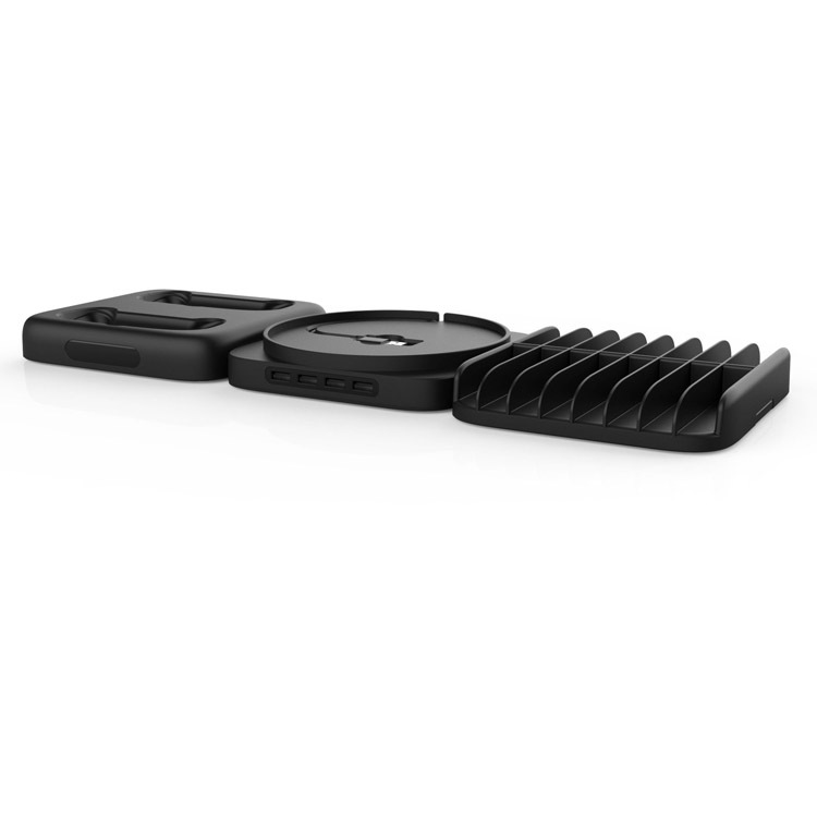 Main unit base handle charging station game disc storage rack three-in-one set - Image 2