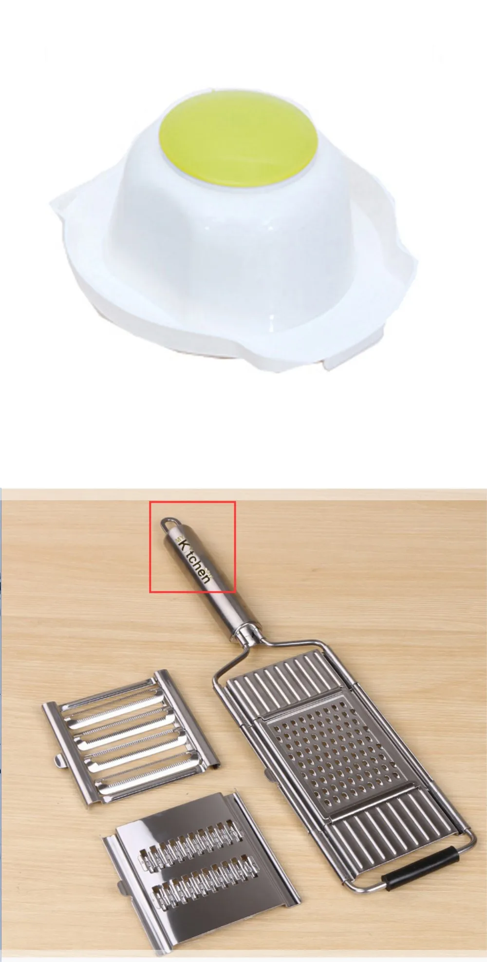Multifunctional Food Safety Rack Food Slicing Knife Finger Protection Device – image 5