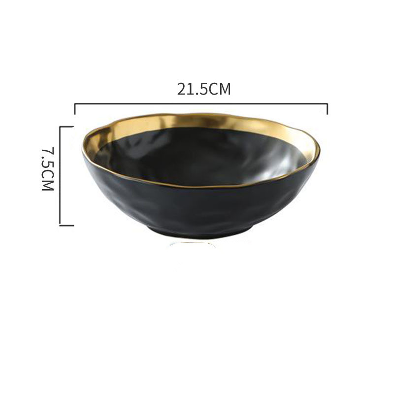Western food plate disc rice bowl noodle bowl