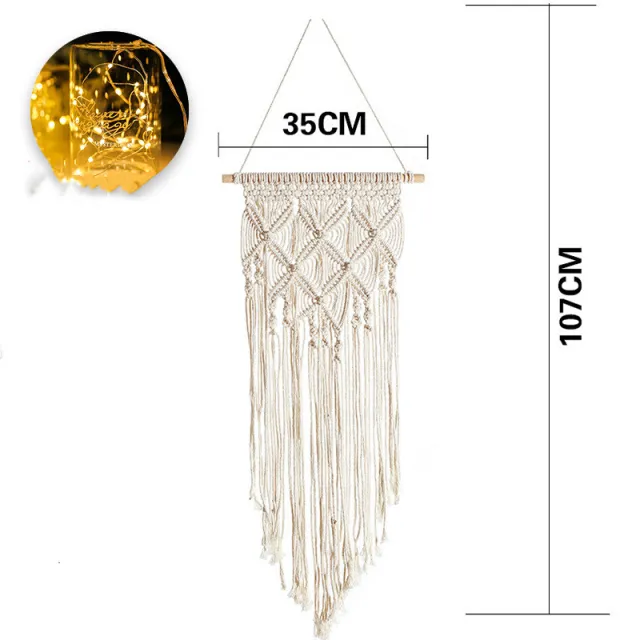 Woven Dream Catcher Charm Wind Chime Mori Series Nordic Charm 4 Style - Shop at LoveMi