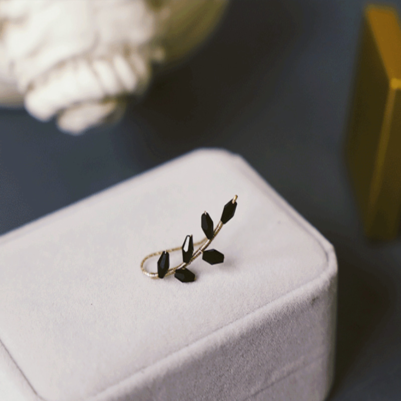 Crystal handmade beaded earrings