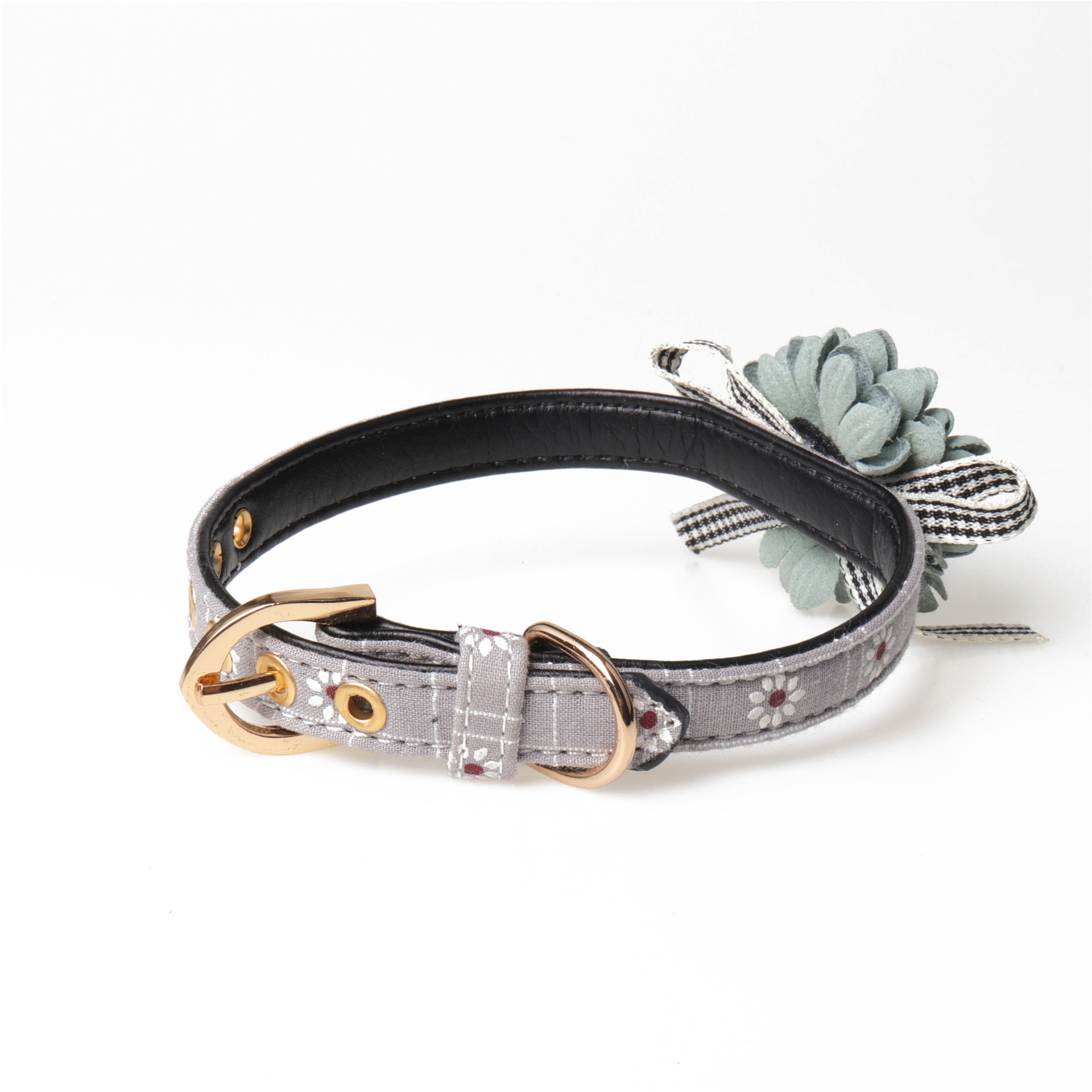 Pet Dog Collar Pu Cat image 3