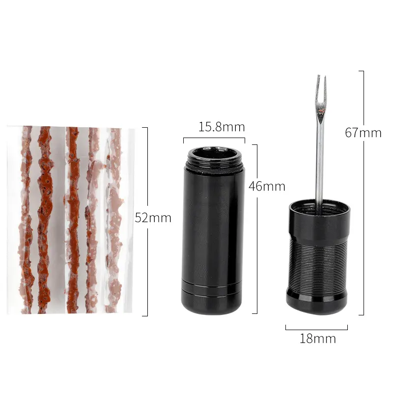 Bicycle Tire Repair Tool Portable Emergency Rubber Strip Riding
