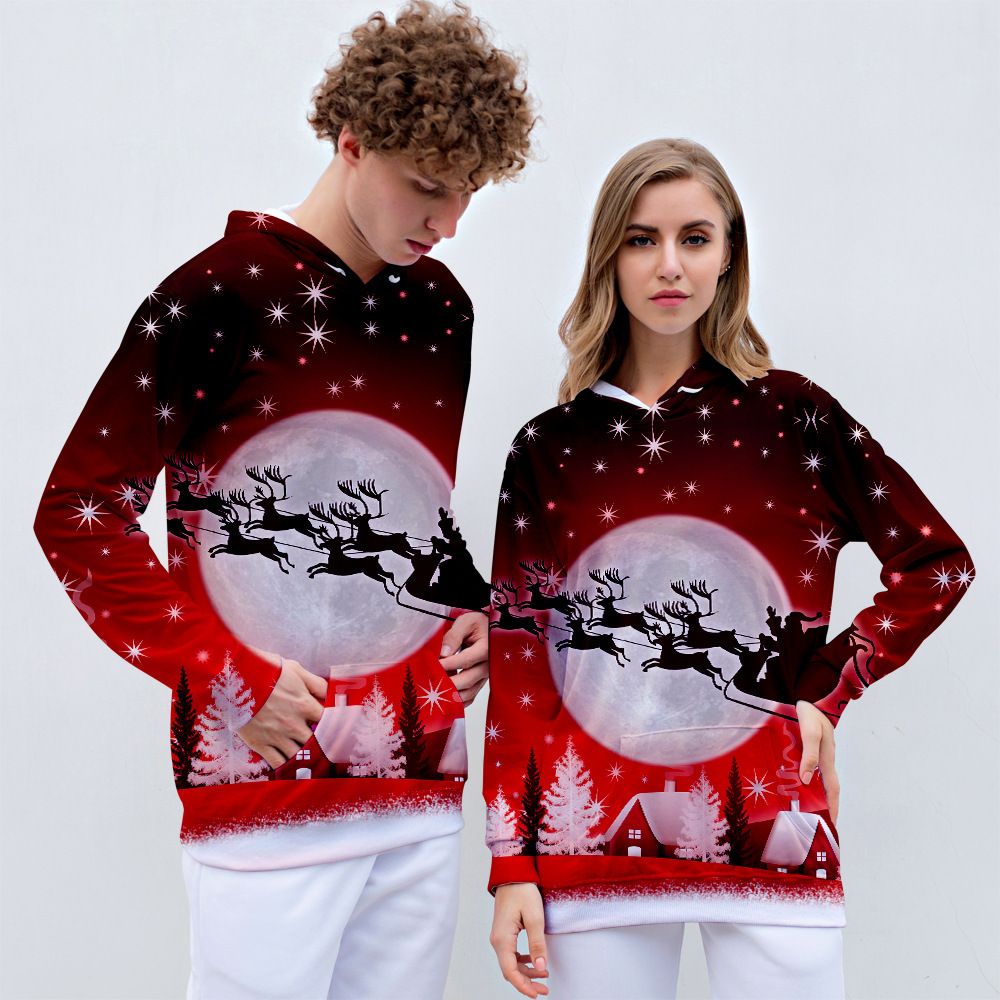 3D digital print sweater