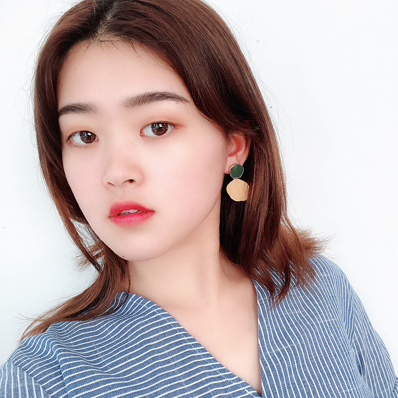 South Korea East Gate Oil Drop Earrings