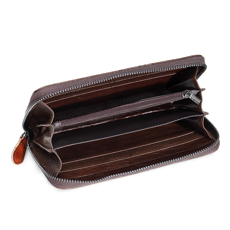 New first layer cowhide wallet