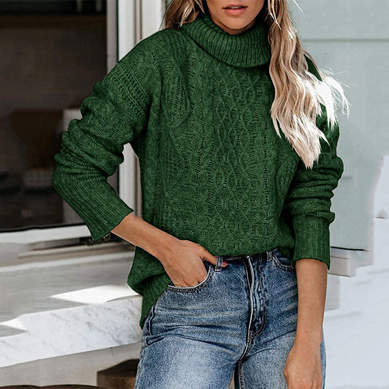 European and American Autumn And Wwinter Sweater Women's Knitwear