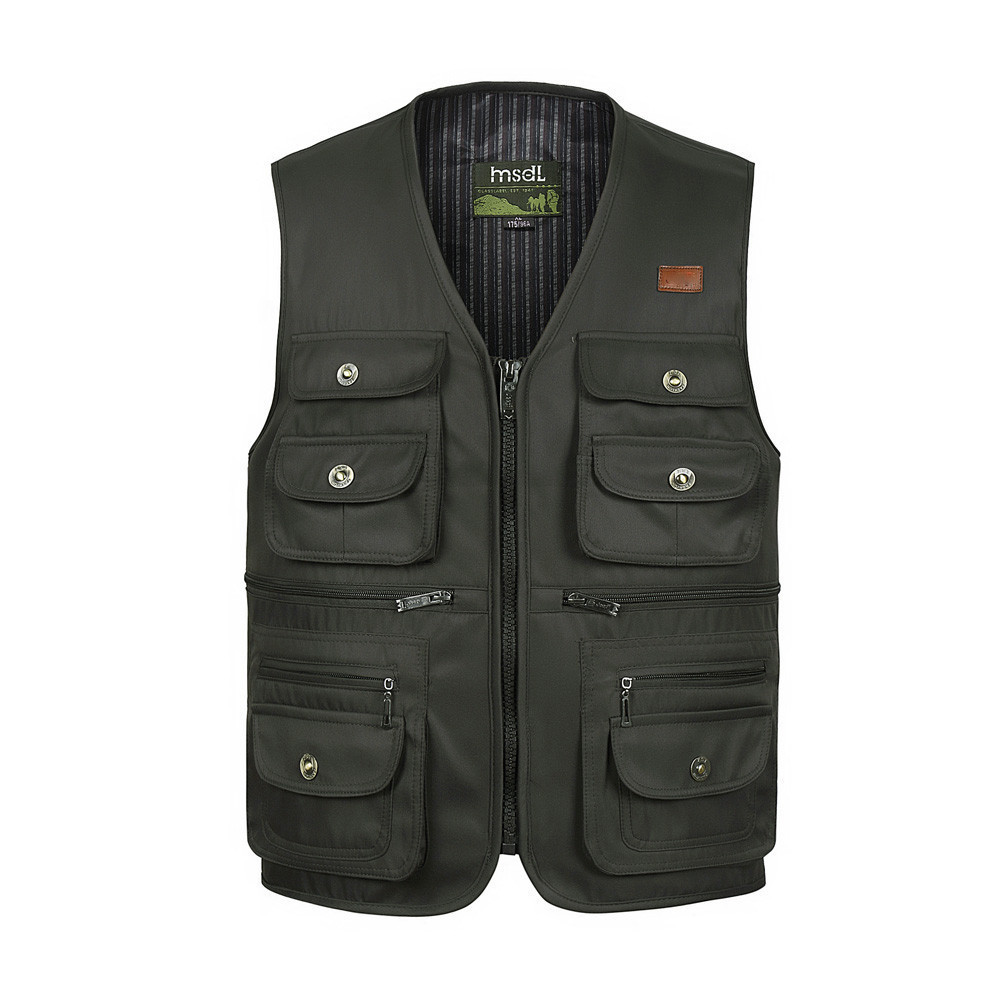 New men's leisure and fashionable vest for the elderly