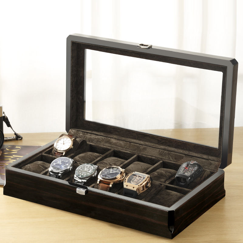 Wooden sunroof watch box display box (M1004 2)