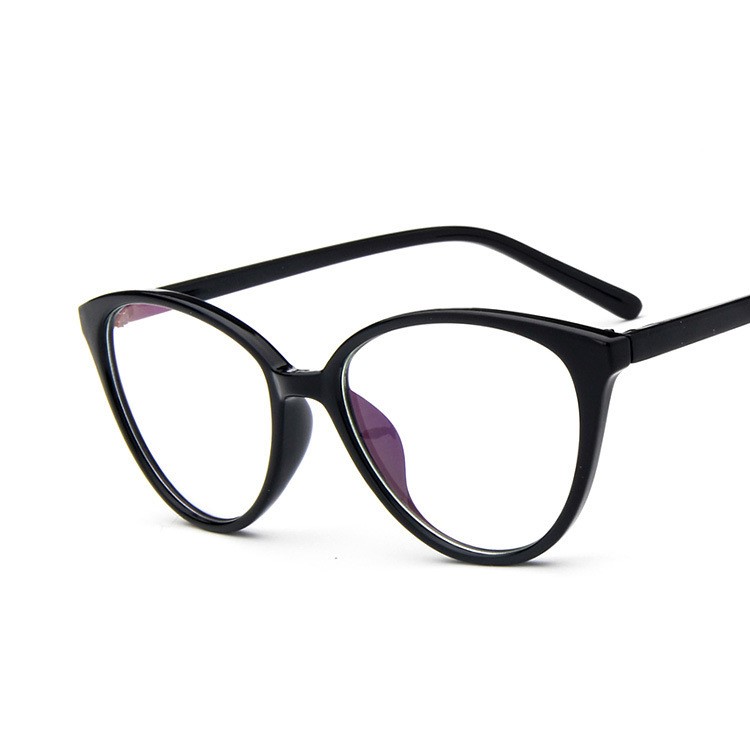 Fashion can be equipped with myopic college wind flat lens
