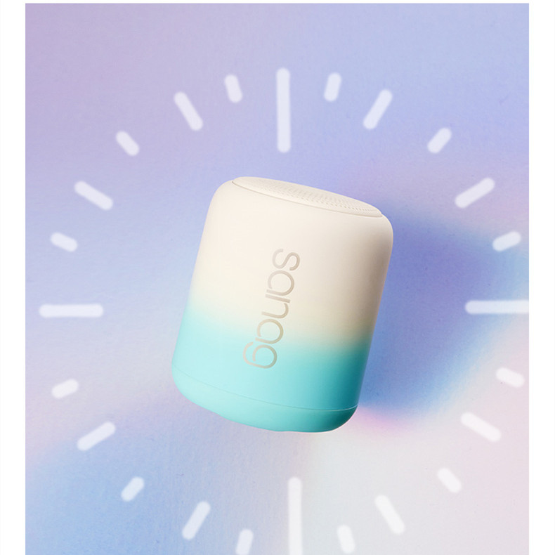 Bluetooth speaker gradient color new gift