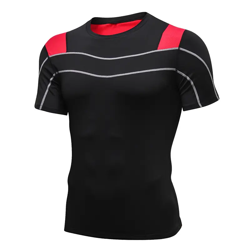 High Stretch Tights Sports Short Sleeve T-shirt