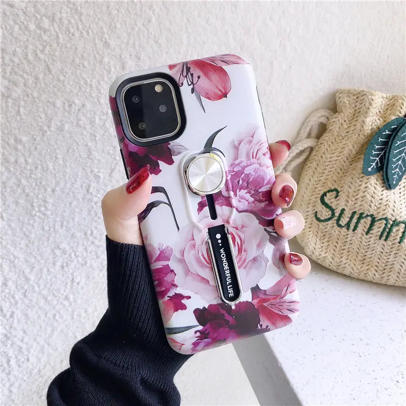Car magnetic chip phone case