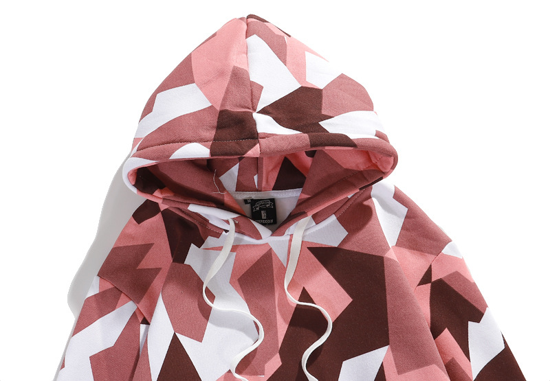 Autumn hooded sweater men's personality trendy brand casual jacket Hong Kong style