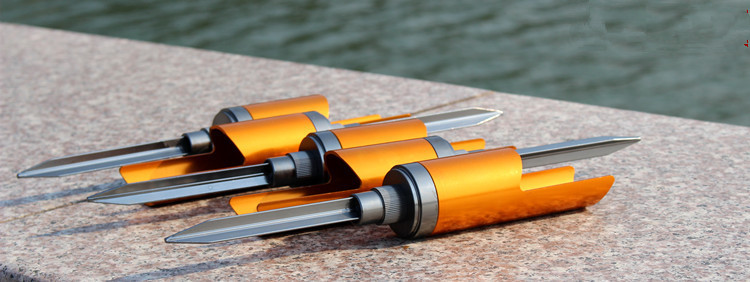 حامل صنارة صيد بحري من سبيكة الألومنيوم بالكامل