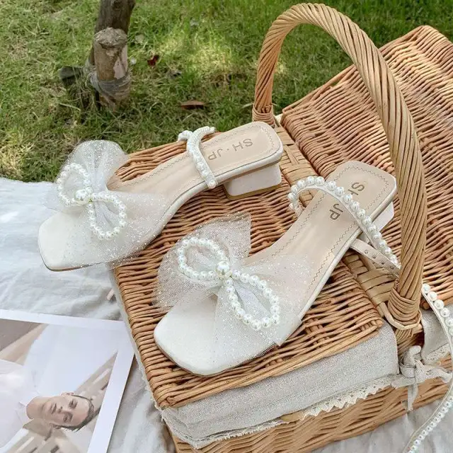 Head Word Lace Up High Heels Cream - Shop at LoveMi