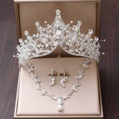 Crown Bride Leader Wedding Dress Headwear Luxury - 6 Style - View 1