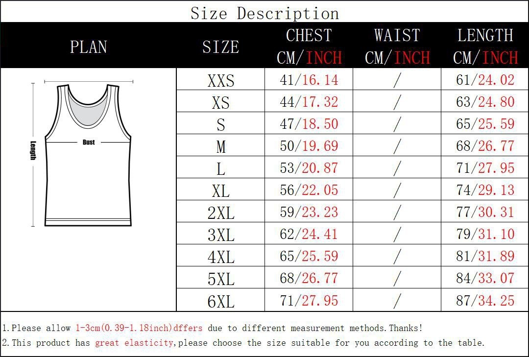 Title 1, Gilet da uomo grande con stampa digitale 3D. Pe...