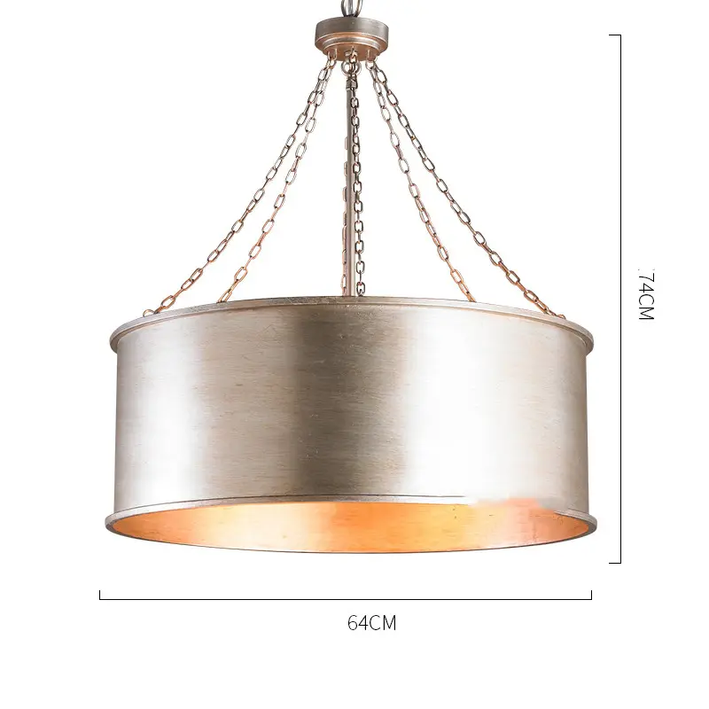 Antique Rural Iron Chandeliers Are Simple