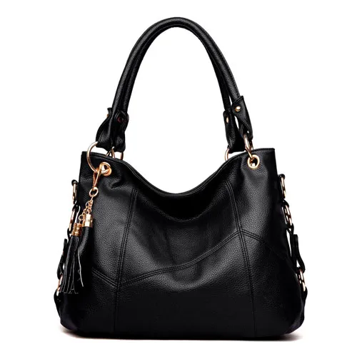 Fashion one shoulder straddle handbag Black - Shop at LoveMi