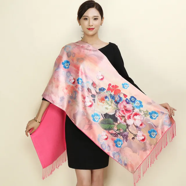 With a cheongsam shawl Pollen - Shop at LoveMi