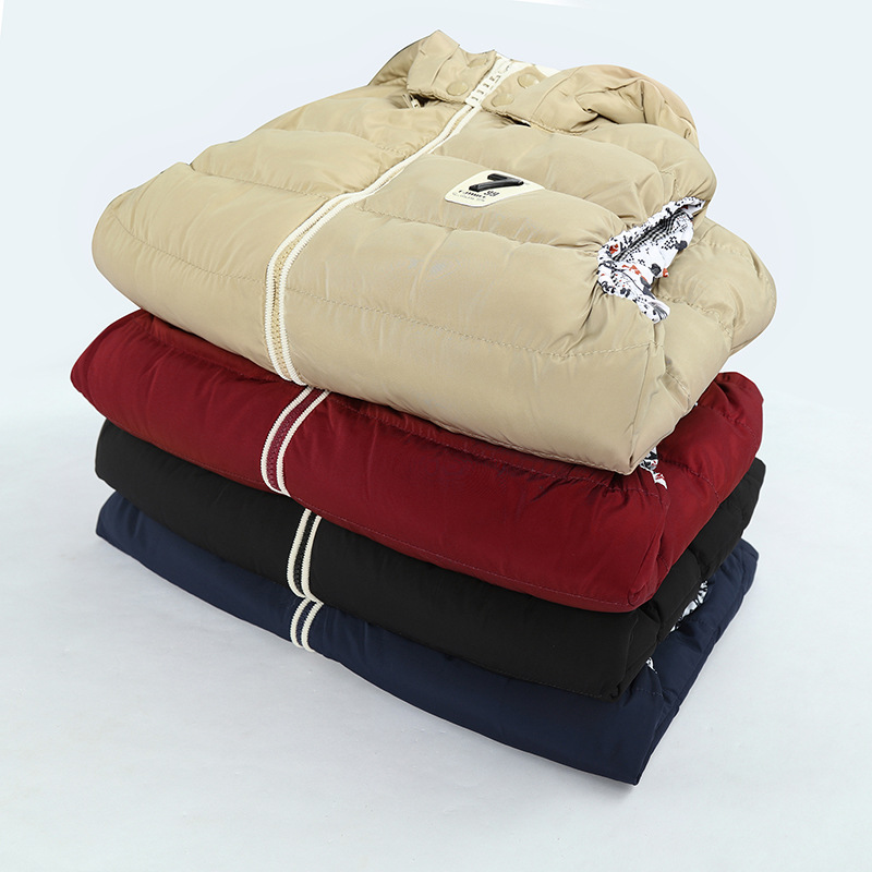 Hooded slim plus velvet padded stand-up collar vest