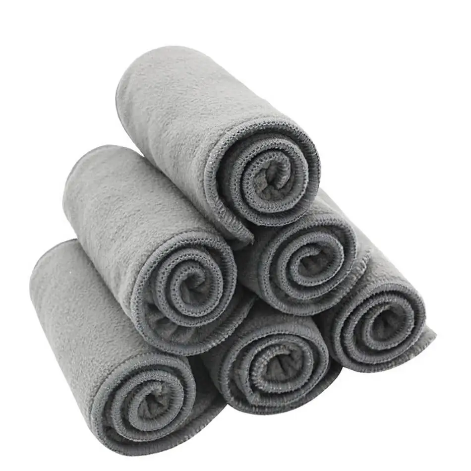 Odor-Absorbing Washable Baby Diaper Pad Bamboo Charcoal
