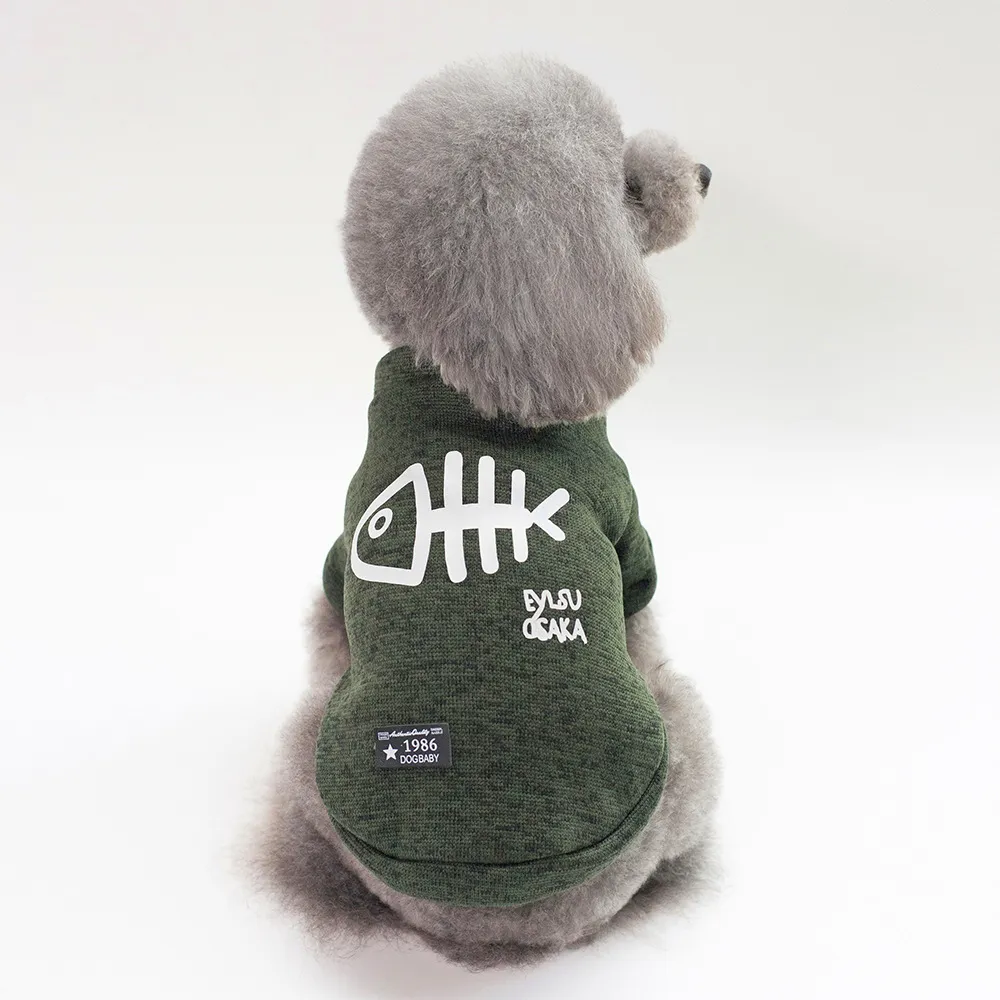 Fish bone wool warm sweater - Dark Green