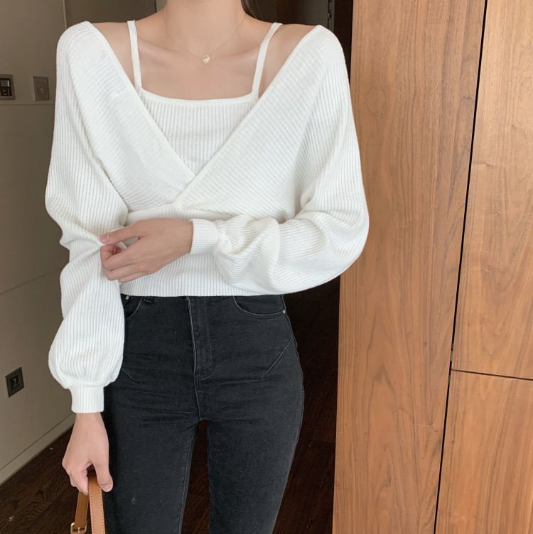 Sling sweater knitted autumn and winter