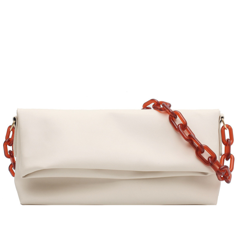 New trendy texture shoulder bag
