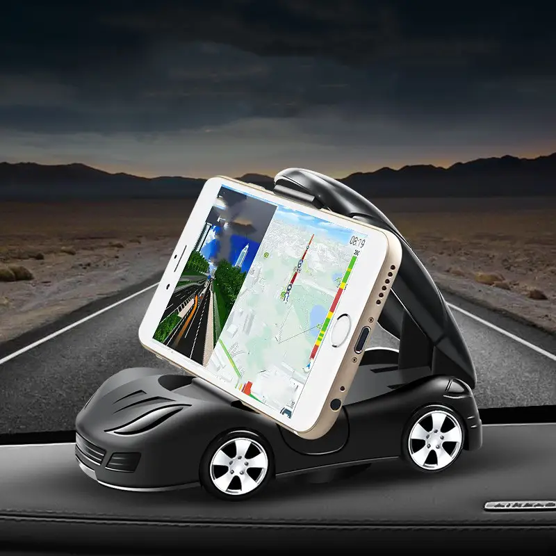Interior decorations of car phone holder