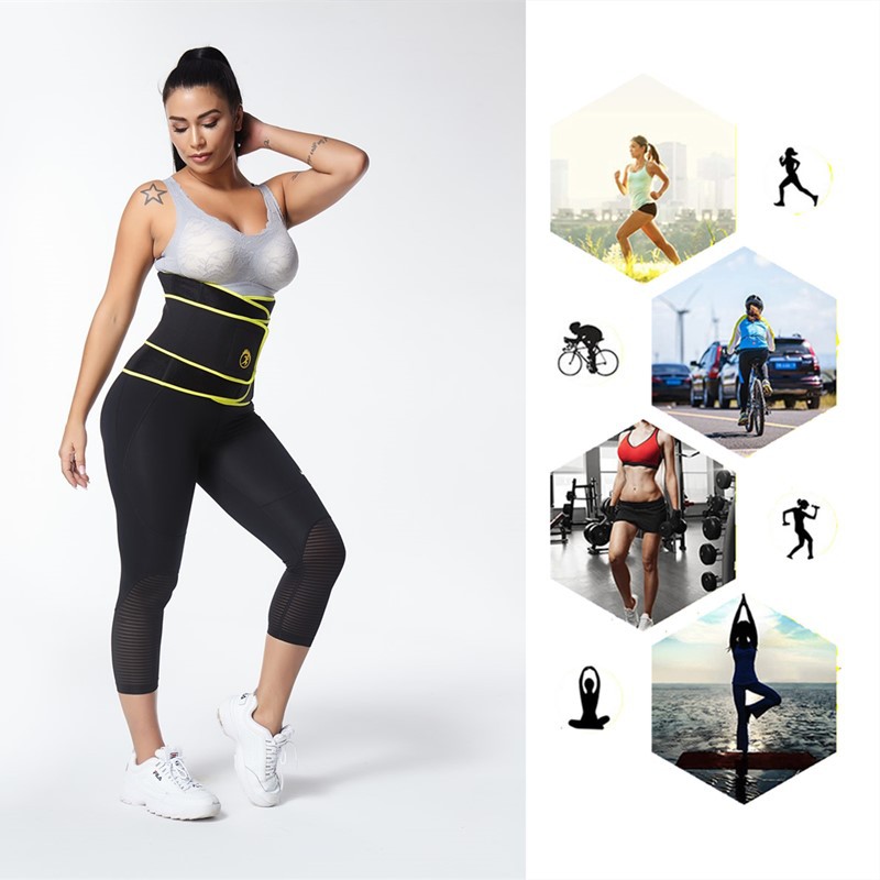 Sports waistband fitness abdomen belt